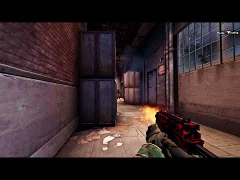 Fnatic flusha's Ace with MP9 on Train vs mousesports @ ELEAGUE CSGO Premier 2017