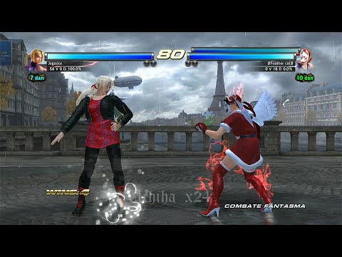 117_5 Nina Willians vs Kunimitsu y Slim Bob - Tekken Tag 2 ( Anakin-x24 ) PS3