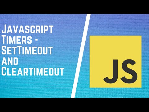 Javascript Settimeout Javascript Timers Settimeout Cleartimeout Js Interview Timeouts