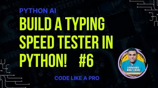How Fast Can You Type? ⌨️ Build a Typing Speed Tester in Python!