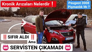 Peugeot 3008 Gt Line / 1.5 hdi EAT8 / SIFIR ALDI PİŞMAN OLDU / Kronik 