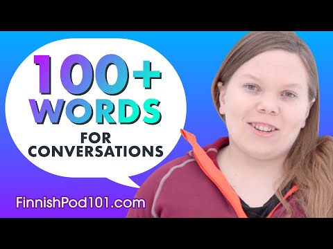 Learn Over 100 Finnish Words for Daily Conversation!