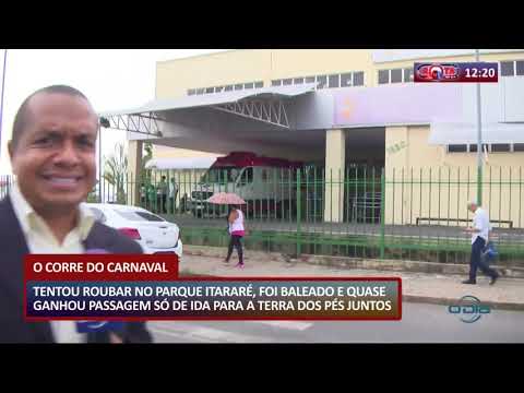 ROTA DO DIA 21 02 20  Homem tenta roubar no Parque ItarareÌ mas eÌ baleado