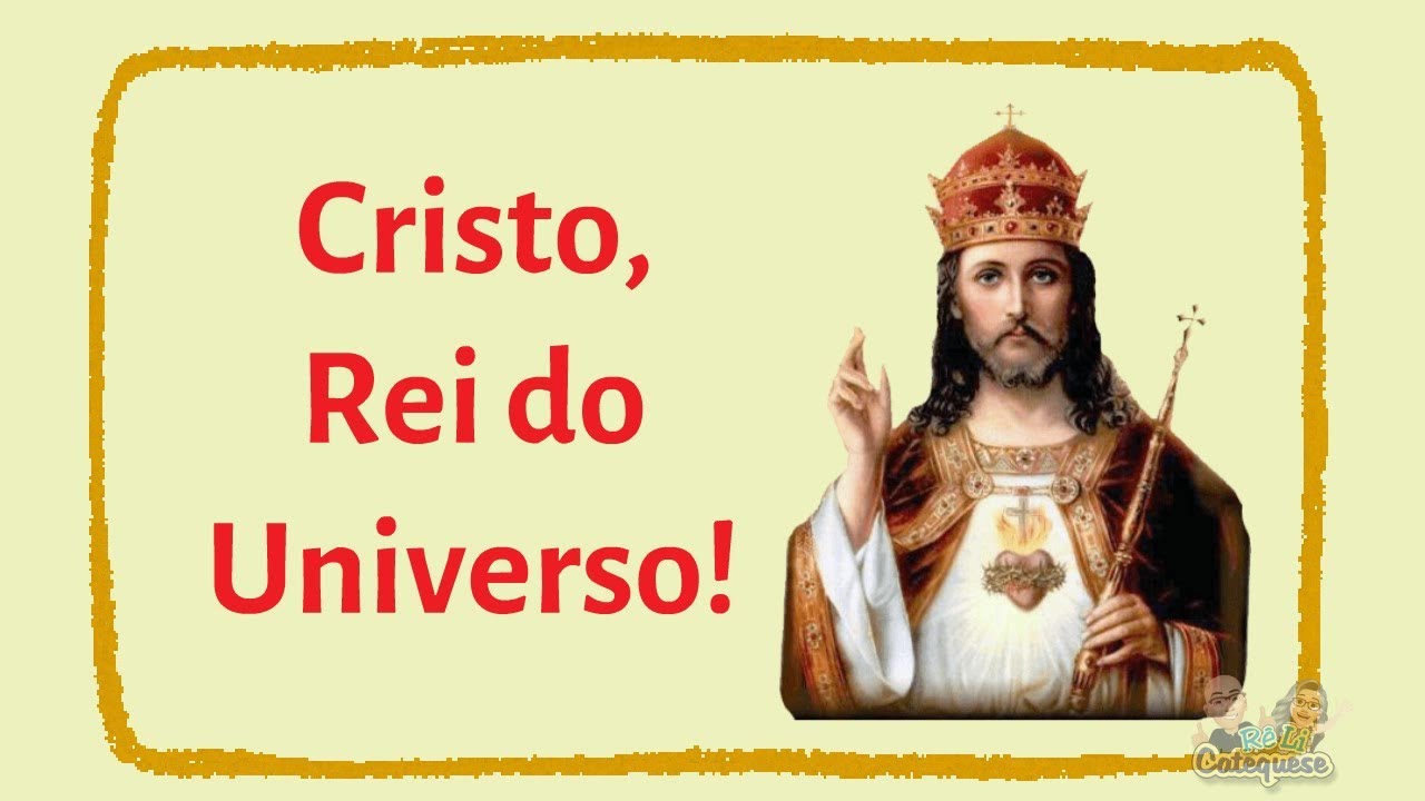 CRISTO REI | Desenhos Bíblicos | Catequese