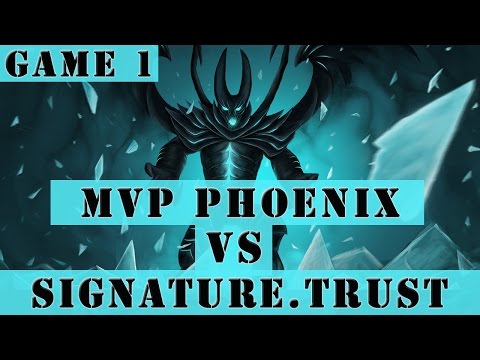 Dota 2 Gameplay - MVP Phoenix vs Signature.Trust (Dota Pit League Season Four Game 1)
