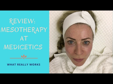 Review of mesotherapy treatment at medicetics clinic