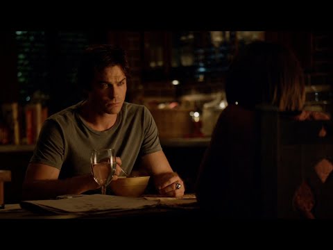 TVD 6x2 - Damon and Bonnie in the Prison World. "I miss them too, you know" | HD
