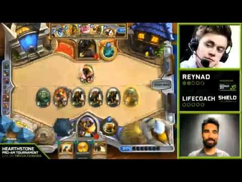 Hearthstone Nvidia Pro AM Tournament: Reynad vs Lifecoach