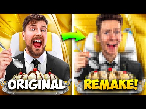 I Remade MrBeast’s THUMBNAILS in Photoshop!