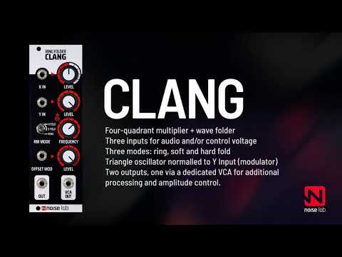 CLANG - Ring folder. A new eurorack module from Noise Lab Sweden.