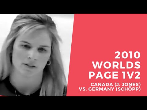 2010 Ford World Women's Curling Championship - Page 1v2 - Canada (J. Jones) vs. Germany (Schöpp)