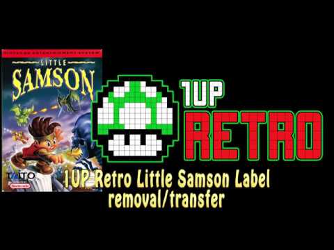 Little Samson label transfer from a bad NES Shell face