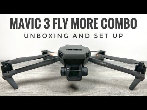 DJI Mavic 3 Fly More Combo Unboxing and Setup