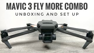 DJI Mavic 3 Fly More Combo Unboxing and Setup