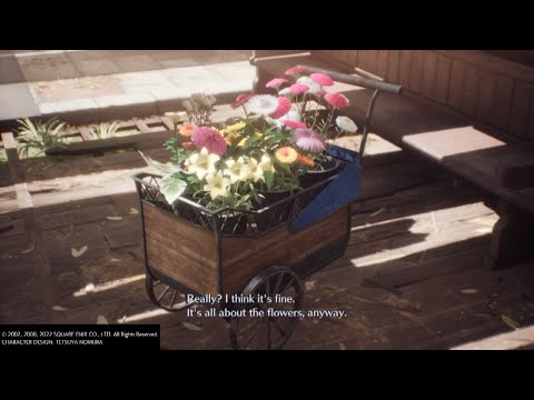 LET'S BUILD A FLOWER WAGON FOR AERITH!!!/FF7 Crisis Core Reunion Part 10