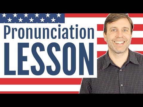 American English Pronunciation for Intermediate to Advanced Learners