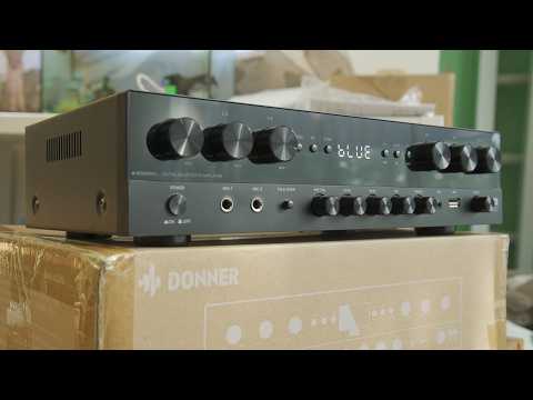 Donner MAMP6 12 Speaker Amplifier Unboxing