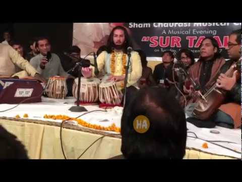 Salar Nader (Student of ZAKIR HUSSAIN) Solo Tabla in PAKISTAN with Ustad Shafqat Ali Khan