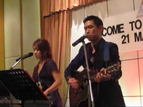 Penang Wedding band The Sandri I'm yours (2pcs band)