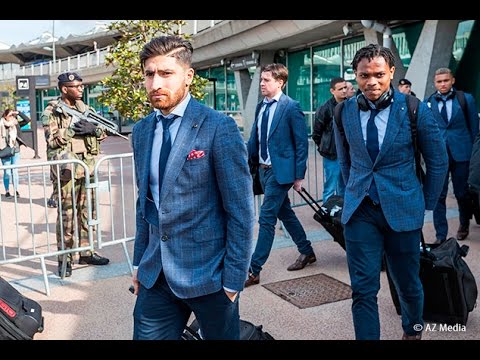 AZ aangekomen in Lyon