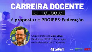 Na segunda-feira, 1&ordm; de abril, o ADURN-Sindicato promoveu a discuss&atilde;o "Carreira docente em debate: a proposta do PROIFES-Federa&ccedil;&atilde;o". A atividade contar&aacute; com a participa&ccedil;&atilde;o do diretor de Assuntos Educacionais do Magist&eacute;rio Superior, Coordenador do Grupo de Trabalho em Carreira do PROIFES-Federa&ccedil;&atilde;o e presidente do Sindicato dos Docentes das Universidades Federais de Goi&aacute;s (ADUFG), Geci Silva. O momento foi transmitido no canal do YouTube do sindicato.
