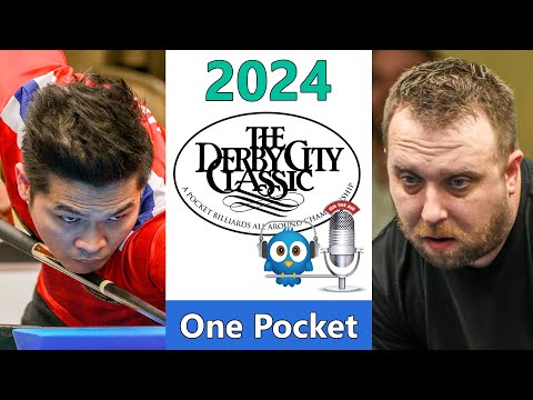 Justin Hall vs Roberto Gomez - One Pocket - 2024 Derby City Classic rd 9