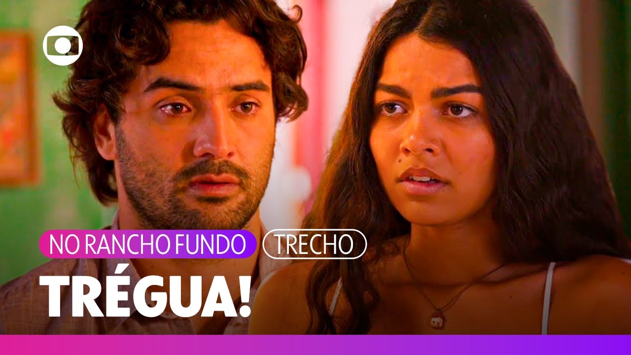 Artur propõe trégua e pede para sentir o bebê na barriga de Quinota! | No Rancho Fundo | TV Globo