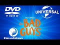 Opening To The Bad Guys 2022 DVD