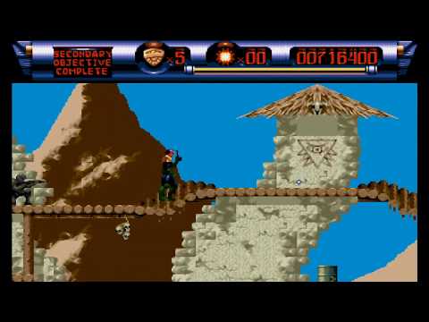 431 Judge Dredd Movie mode Sega Genesis Mega Drive, HD 60fps