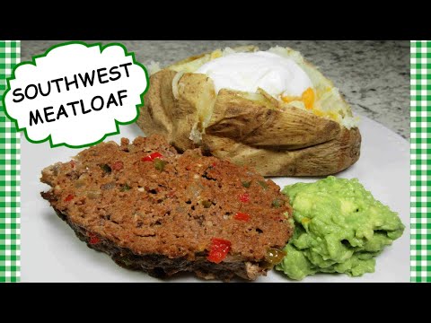 BEST Southwest Meatloaf Recipe with Salsa | Homemade...