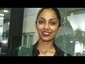 Sobhita Dhulipala returns to India after the Miss Earth 2013 pageant