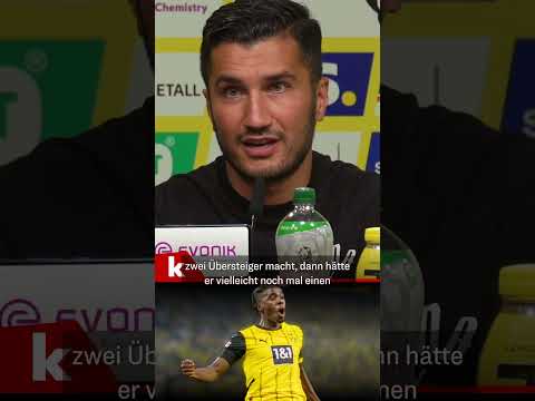 Sahin über Gittens: "Diese Szene beschreibt seine Entwicklung am besten" #shorts