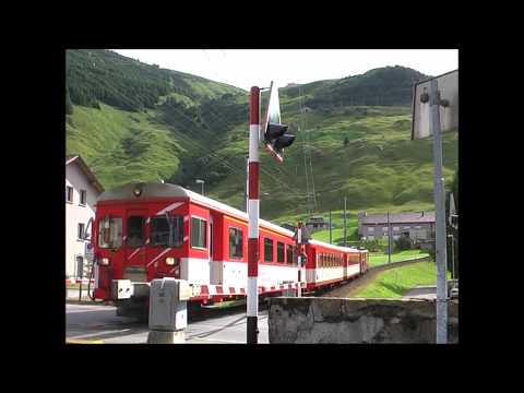 Andermatt Station--MGB--Switzerland