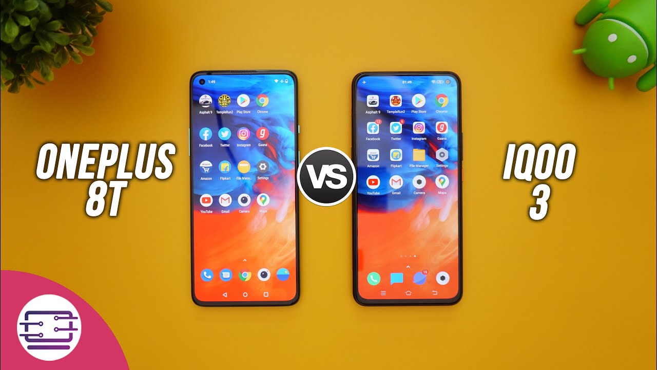 OnePlus 8T vs iQOO 3 Speedtest Comparison