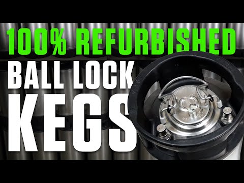 Refurbished Ball Lock Corny Kegs from Keg Outlet - Refurb Keg Walkthrough