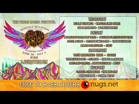 Joe Russo's Almost Dead LIVE at #ThePeach Music Festival 7/1/22