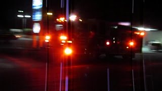 preview picture of video 'Buchanan, VA - Engine 3 and Medic 753 Responding 10/18/14'