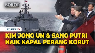 Download lagu Potret Kim Jong-un & Sang Putri di Atas Kapal Perang Korea Utara mp3