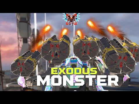 Exodus Stryx Is Absolutely AWESOME... Most OP Exodus Build Ever Made CRUSHING | War Robots