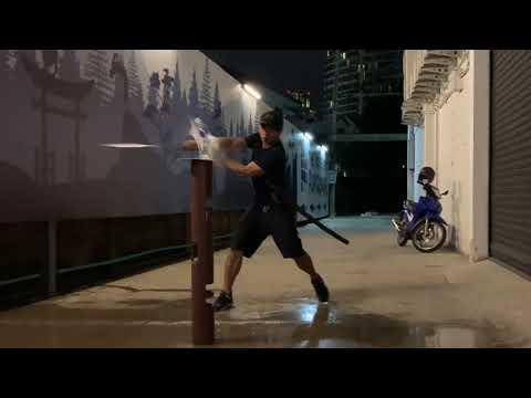 Nodachi draw cutting!!