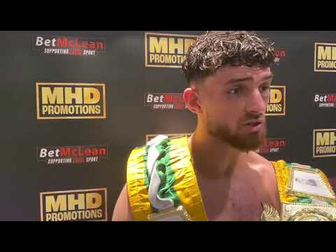 TWO-WEIGHT CELTIC CHAMPION! JAMIE MORRISSEY REFLECTS ON WIN OVER KEVIN CRONIN!