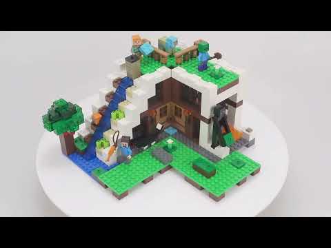 LEGO MINECRAFT | The Waterfall Base #21134