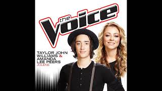 Taylor John Williams &amp; Amanda Lee Peers | Jolene | Studio Version | The Voice 7