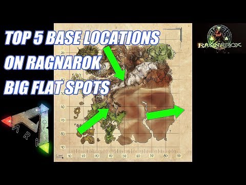 Steam Community Video Top 5 Base Locations Ragnarok Ark Survival Evolved Big Flat Spots