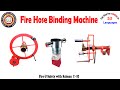 Fire Hose Binding Machine