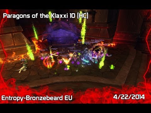 Entropy vs Paragons of the Klaxxi 10 [HC] Realm First
