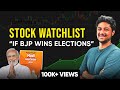 Stocks that can Benefit from Modi's Plan | BJP Manifesto Breakdown | Fundamental Analysis