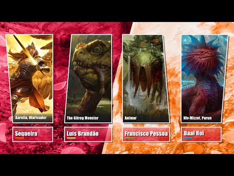 Aurelia Warleader, Gitrog Monster, Animar, Niv Mizzet Parun - #EDH Gameplay Ep 10