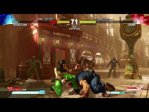 Akuma vs Laura