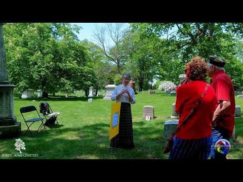 20220522 - Forest Home Cemetery - Georgia Stebbins